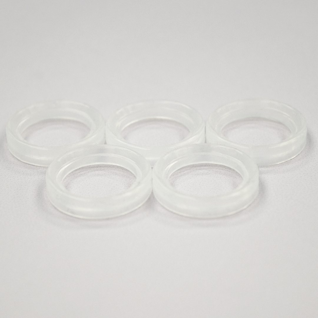 3/4 inch platinum cured silicone sanitary gaskets